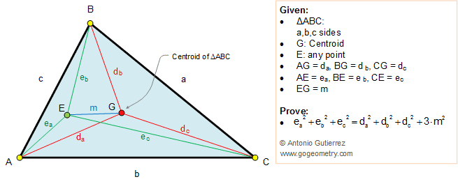 Triangle, Centroid, Interior Point