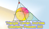 Triangle, Cevian, Incircles, Angles