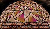 Kaleidoscope Problem 395 Poincare Disk Model