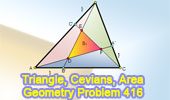 Area of a triangle, Cevian, Trisector