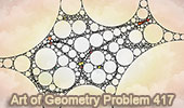 Geometric Art of Problem 417 using Mobile Apps