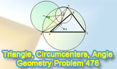 Triangle, Circumcenter, Angle