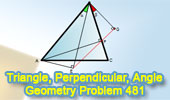 Triangle, Altitude, Perpendicular, Angle