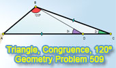 Triangle, 120 Degrees, Angles, Congruence, Mind Map