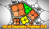 Geometric Art of Problem 514 using Mobile Apps