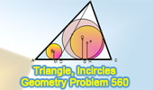 Triangle, Cevian, Incircles