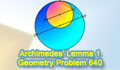 Archimedes Book of Lemmas Proposition 1