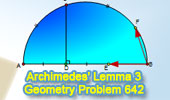 Archimedes Book of Lemmas Proposition 3