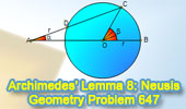 Archimedes Book of Lemmas Proposition 8