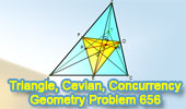 Triangle, Cevian, Concurrent Lines