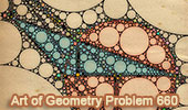 Geometric Art of Problem 660 using Mobile Apps