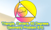 Triangle, 60 Degrees Orthocenter triangle