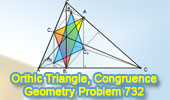 Orthic triangle, Orthocenter, Congruence