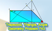 Trapezoid, Triangle, Perpendicular, Angle
