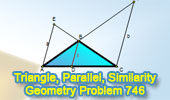 Triangle, Parallel, Similarity, Harmonic Mean