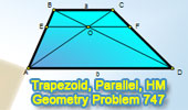 Trapezoid, Parallel, Harmonic Mean