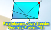 Parallelogram, COngruence, Angle Bisector