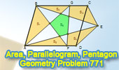 Parallelogram, Star, Pentagon, Area