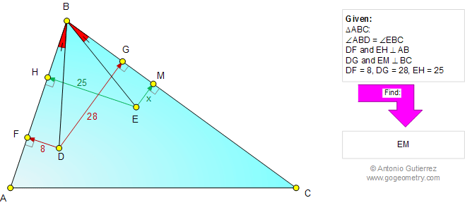 Triangle, Isogonal, Perpendicular, Feet, Metric Relation
