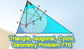Triangle, Isogonal lines, Congruent angles, Perpendicular
