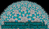 Kaleidoscope Problem 1 Poincare Disk Model