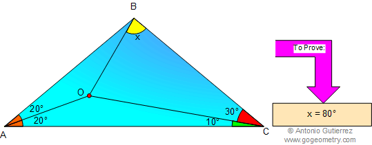 Geometry problem 2 Triangle problem about triangle, angles