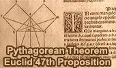 Pythagoras Theorem, 47th Proposition of Euclid's Book I