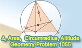 Problema de geometría 1055