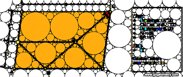 Geometry Problem 1256: Circle patterns Mobile Apps
