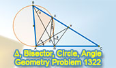 Geometry problem 1322