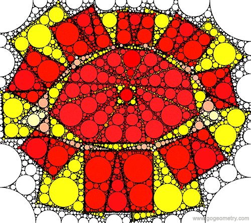 Geometry Problem 1325: Circle patterns Mobile Apps, iPad