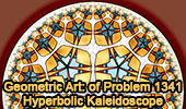 Kaleidoscope Problem 1341 Poincare Disk Model
