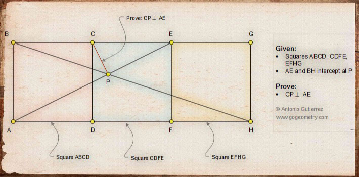 Sketch of Geometry Problem 1349, Tutor