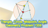 Geometry problem 1359