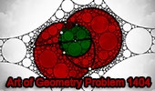 Arte of problema de geometría 1404