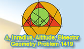 Problema de geometría 1419