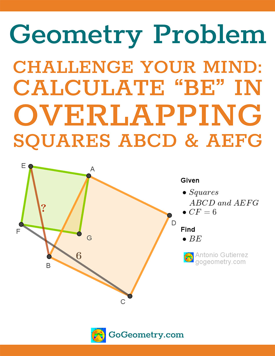 Flyer of Geometry Problem 1570 using iPad Apps, Tutor