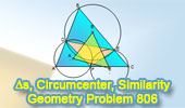 Triangle, Circumcenter, Similarity