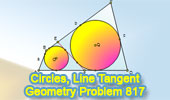 Two Circles, Tangent Lines