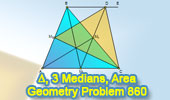 Triangle, Three Medians, Parallel, Parallelogram, Area, Congruence