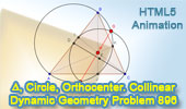 Geometry Problem 896 Orthocenter triangle