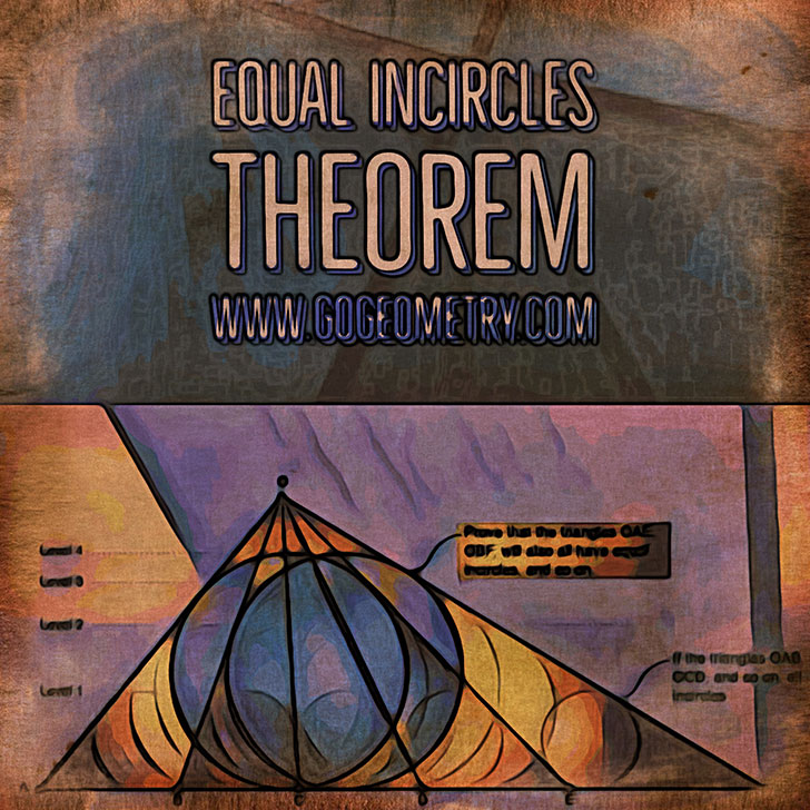 Geometric Art: Equal Incircles Theorem, iPad Apps, SW, Typography, Software