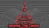 Isolines illustration: The United States Capitol, Washington D.C.
