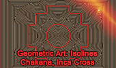Isolines: Chakana or Inca Cross