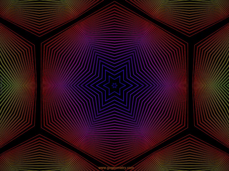String Art 12: Bzier curves, Geometric Pattern, Symmetry, Software