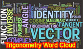 Trigonometry Word Cloud