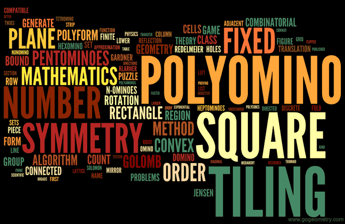 Polyomino Word Cloud