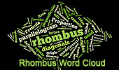Rhombus Word Cloud