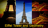 Eiffel Tower, Paris, France and Geometry